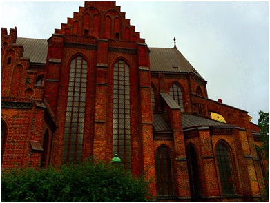 A church in Malmo, Sweden