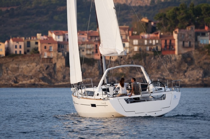 Yacht in Dubrovnik, Croatia