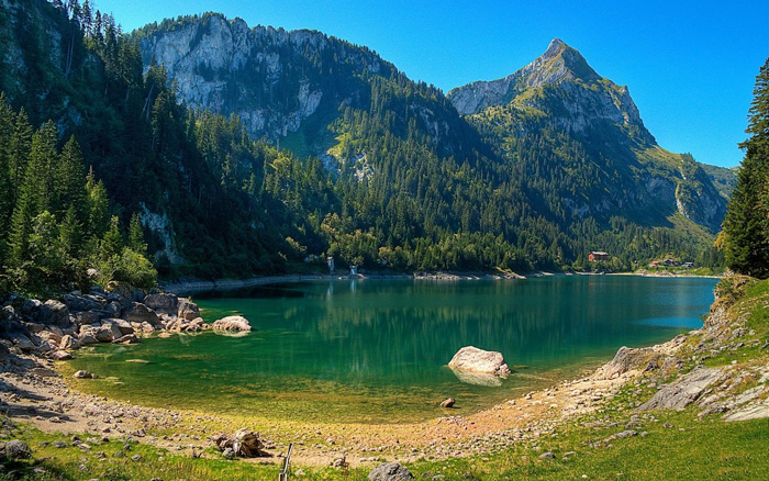 Switzerland lake view